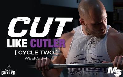 Cut Like Cutler Trainer - Cycle 2 Workouts