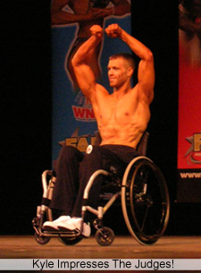 Kyle Roberts On Stage