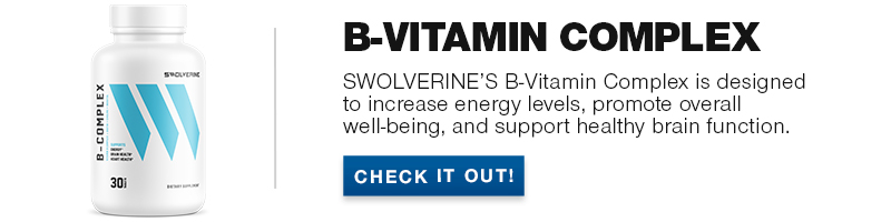 Swolverine B-Vitamin Complex product banner