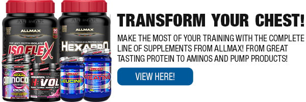 Full Line of Allmax Supplements