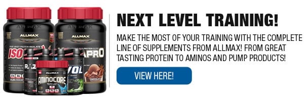 Complete Line of Allmax Supplements