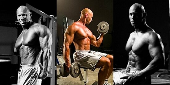 Bodybuilder Eric Broser