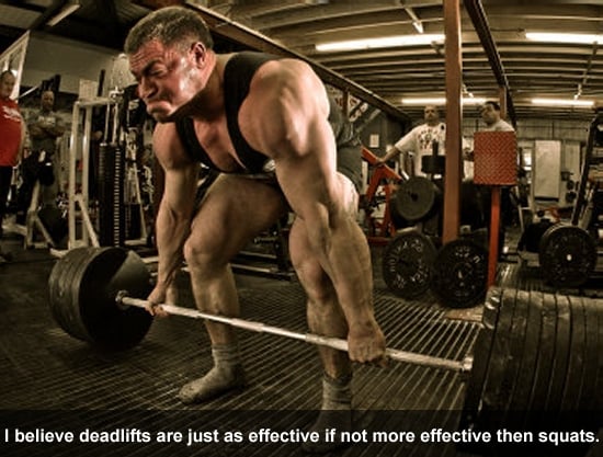 I believe deadlifts are just as effective if not more effective then squats