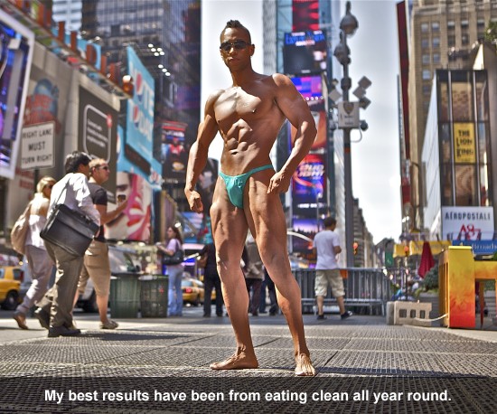 My best results have been from eating clean all year round.