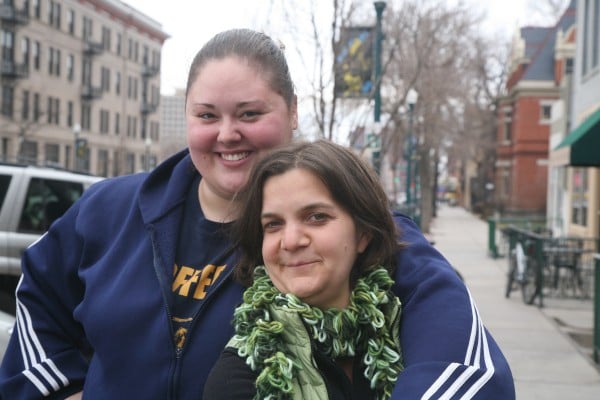 Julie Wyman and Cheryl Haworth
