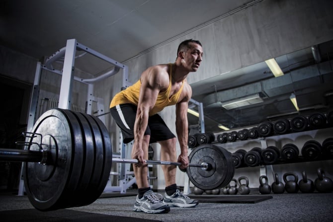 Heavy deadlifts