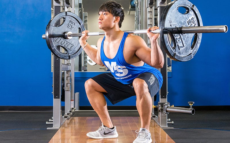 Beginners are ready for barbells squat