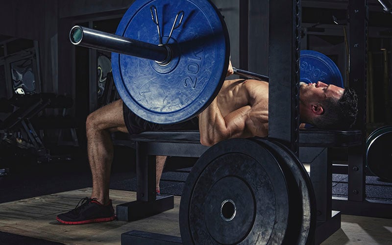 Firm Legs Help Bench Press Strength