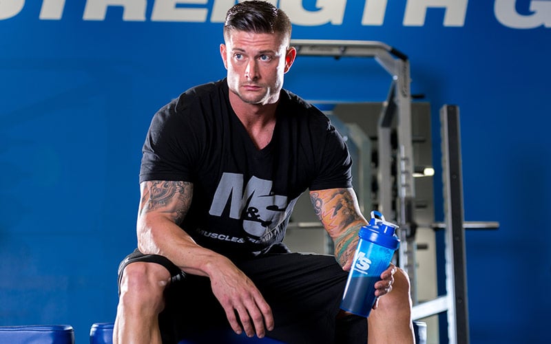 Best Supplements holding protein shaker