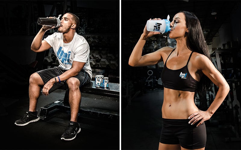 BPI Athletes Drinking Supplements