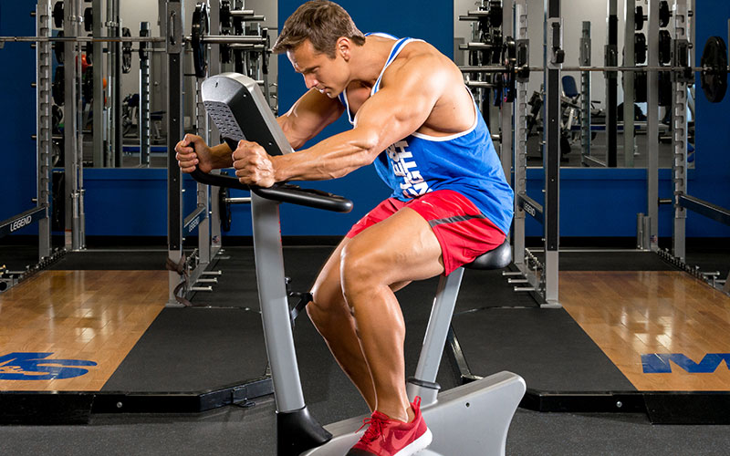 Athlete working on Cardio