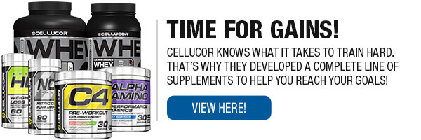 Complete Line of Cellucor Supplements