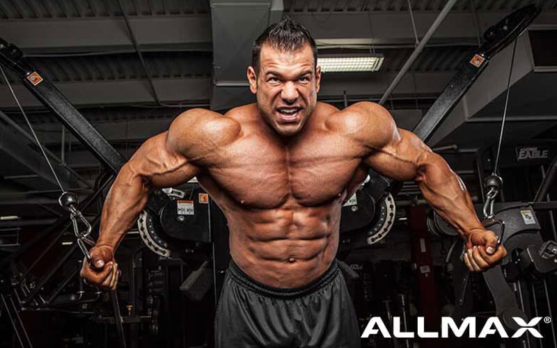 Allmax Athlete Steve Kuclo Performing Chest Flys