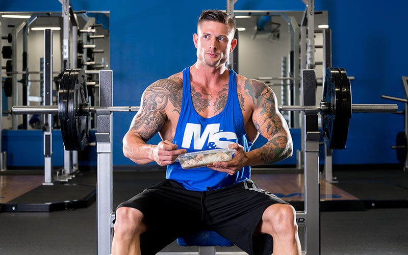 M&S Athlete Eating A Meal After Intermittent Fasting