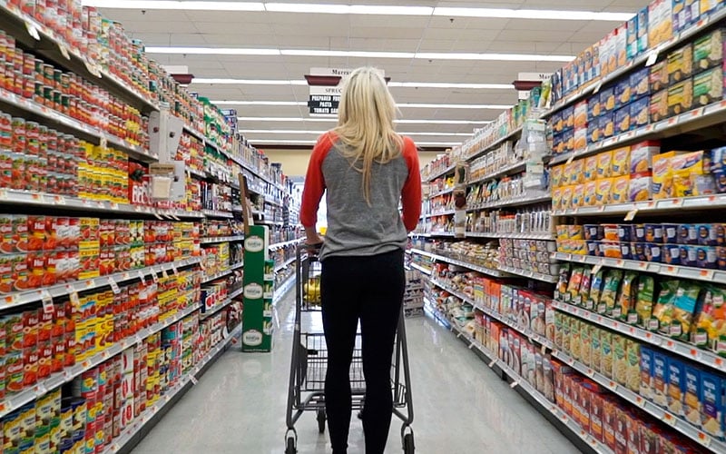 Fit For Fifty Jamie Collins Grocery Shopping