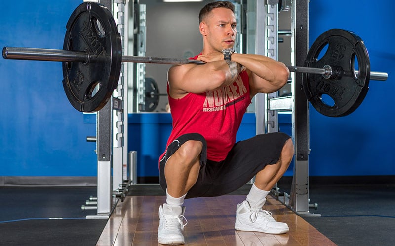 Nutrex athlete performing a sustainable workout