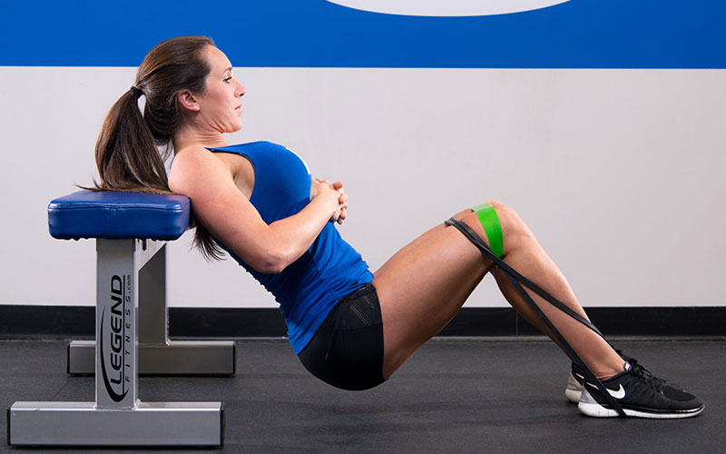 Muscle & Strength Athlete Working her Glutes