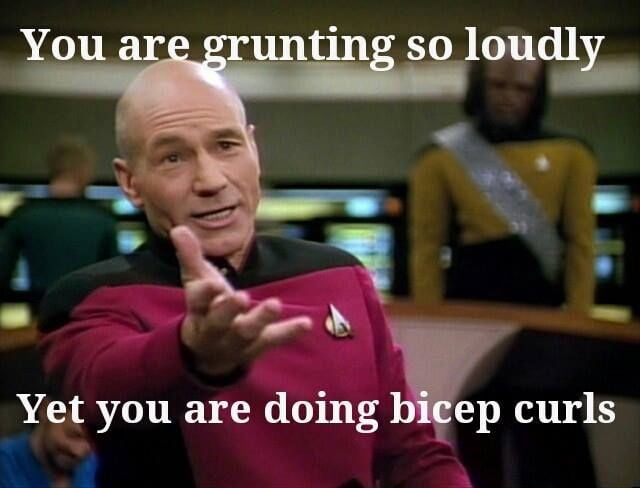 Gym Etiquette 201 - Don't Grunt When you Curl!