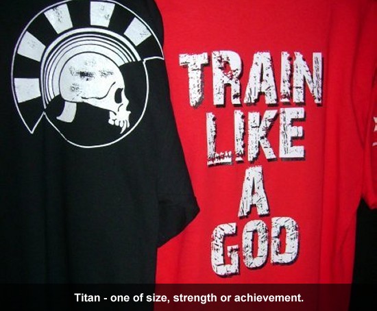 Titan - one of size strength or achievement.