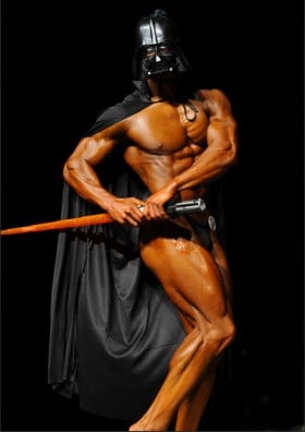 Victor Egonu as Darth Vader.