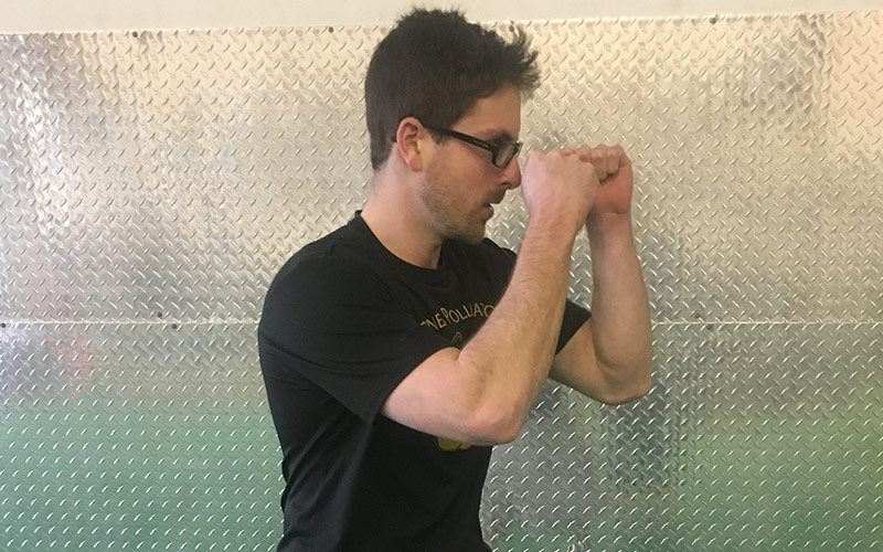 Irradiation Making a Fist