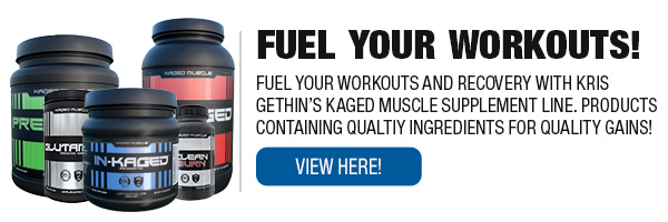 Complete Line of Kaged Muscle Supplements