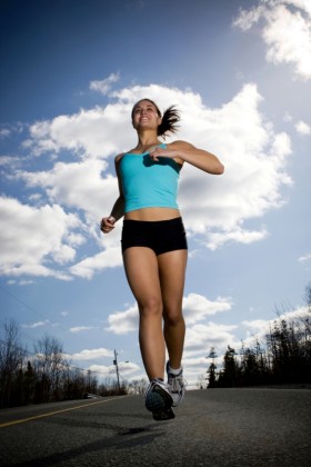 Woman Running