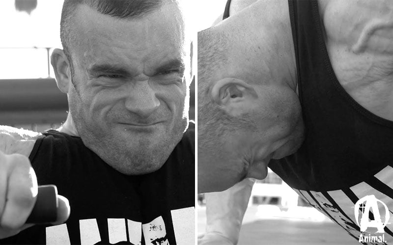 Roman Fritz Machine Press And Pushup Superset