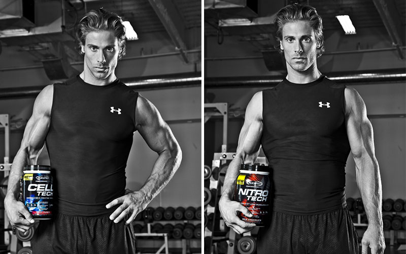 MuscleTech Athlete With Supplements