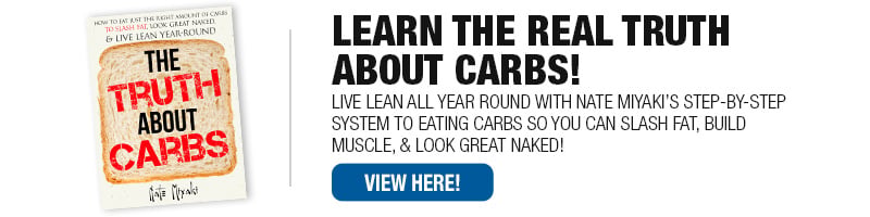Nate Miyaki No Carb Book