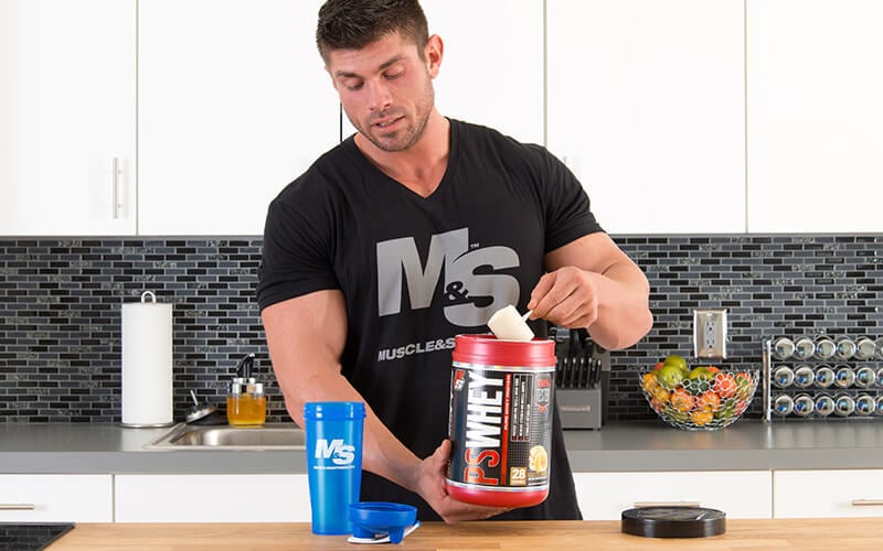 Athlete Making sure to prioritize protein for fat loss