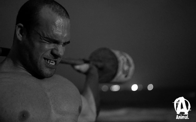 Roman Fritz at Flintstone's Gym in Brazil: Shoulder Supersets