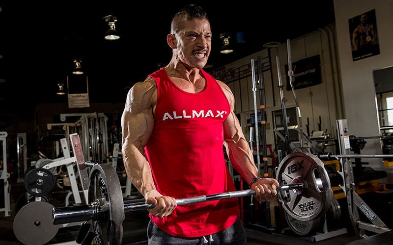 ALLMAX athlete using rep tempo