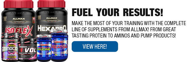 Complete Line of Allmax Supplements