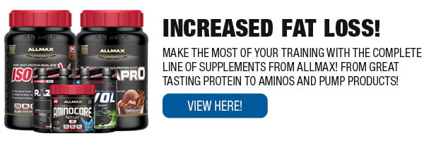 Complete Line of ALLMAX Supplements