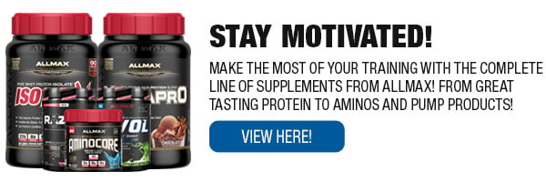 Complete Line of Allmax Supplements
