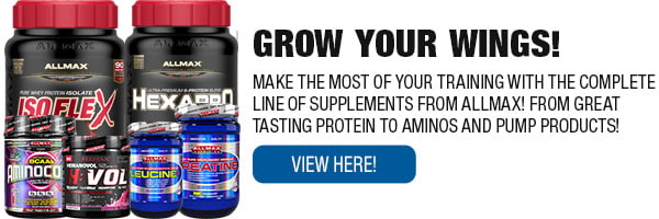 Complete Line of Allmax Supplements