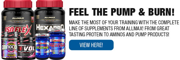 Complete Line of Allmax Supplements