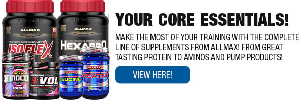 Complete Line of Allmax Supplements