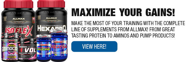 Complete Line of Allmax Supplements