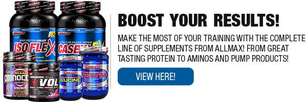Complete LIne of Allmax Nutrition