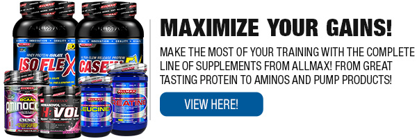 Complete Line of Allmax Nutrition
