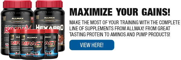 Complete Line of ALLMAX Supplements