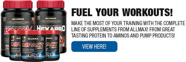 Complete Line of ALLMAX Supplements