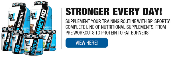 Complete Line of BPI Supplements