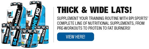 Complete Line of BPI Supplements
