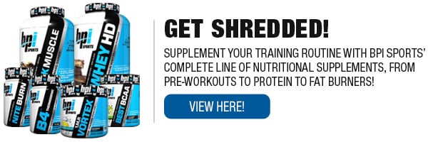 Complete Line of BPI Supplements