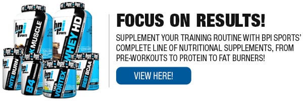 Complete Line of BPI Supplements