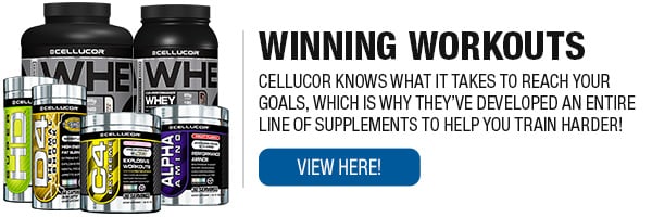 Complete Line of Cellucor Supplements