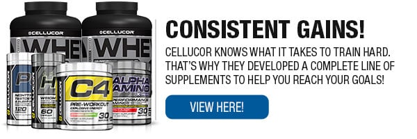 Complete Line of Cellucor Supplements